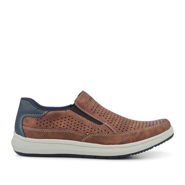 pavers Extra-Wide Slip-On Shoes - Brown