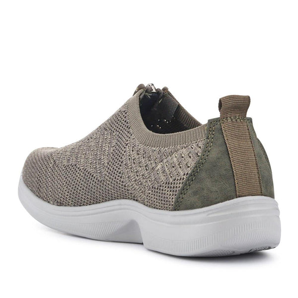Pavers Extra-Wide Slip-On Shoes - Khaki