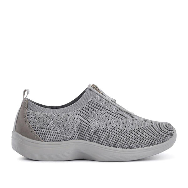 pavers Extra-Wide Slip-On Shoes - Light Grey
