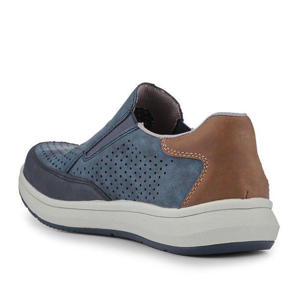 Pavers Extra-Wide Slip-On Shoes - Navy