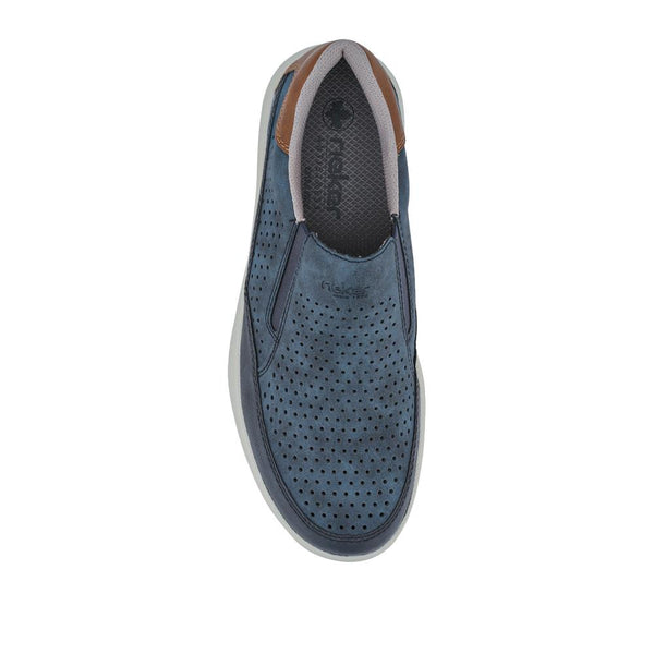 Pavers Extra-Wide Slip-On Shoes - Navy