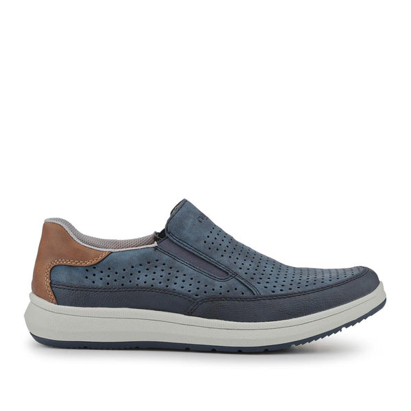 pavers Extra-Wide Slip-On Shoes - Navy