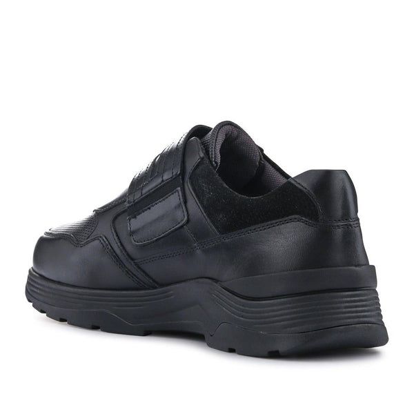 Pavers Extra-Wide Stretch Touch-Fasten Shoes - Black