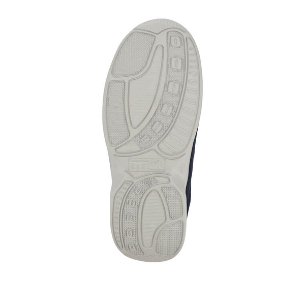 Pavers Extra-Wide Touch-Fasten Monk Shoes - Navy