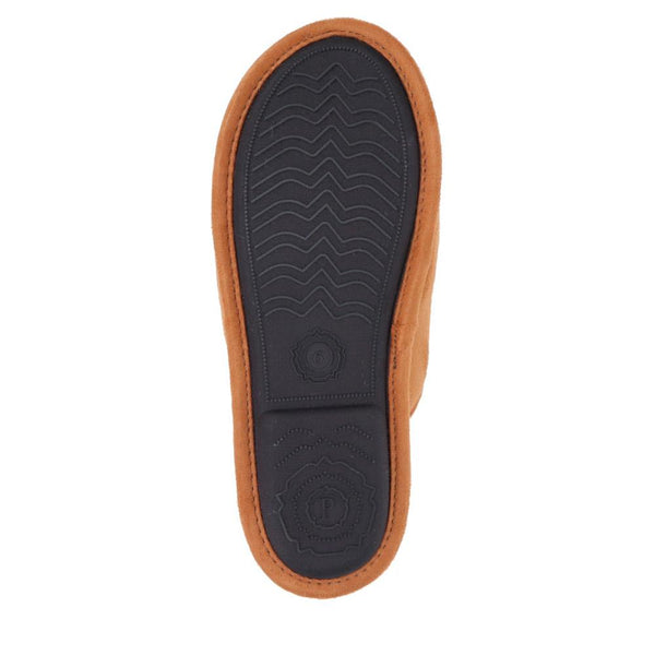 Pavers Faux-Fur-Lined Mule Slippers - Tan