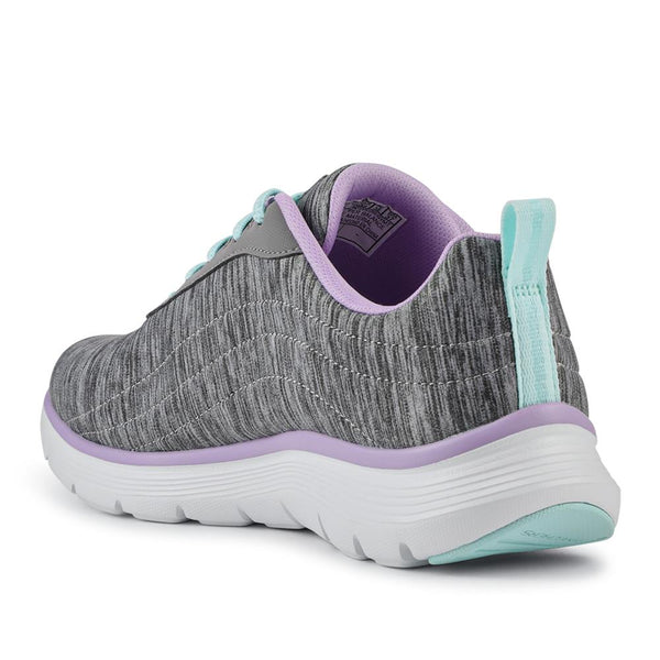 Pavers FLEX APPEAL Wide Fit Lace Up Trainers - Grey