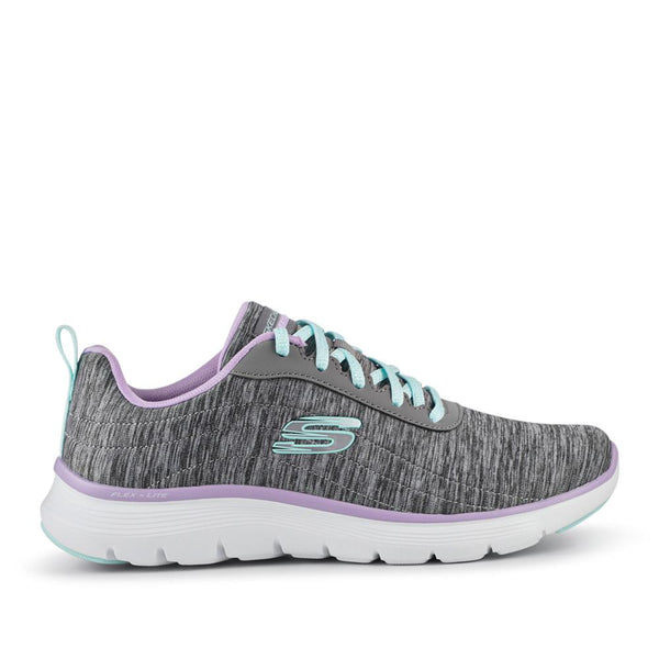 pavers FLEX APPEAL Wide Fit Lace Up Trainers - Grey