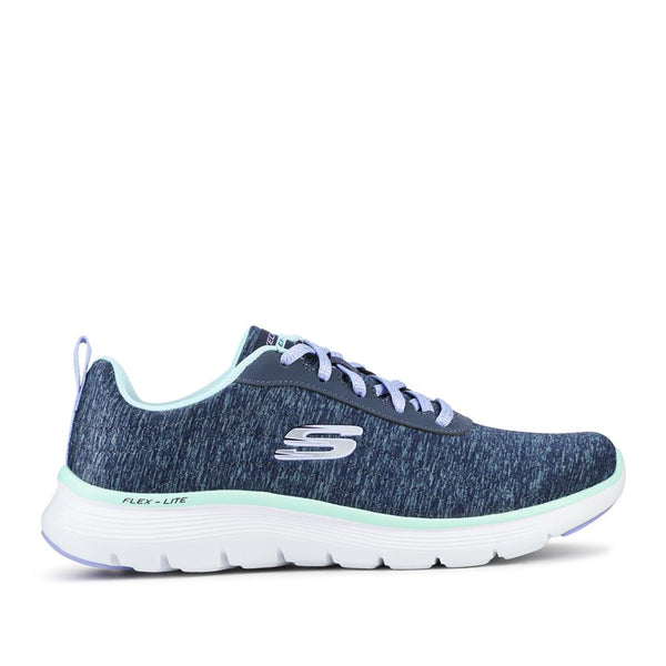 Pavers FLEX APPEAL Wide Fit Lace Up Trainers - Navy