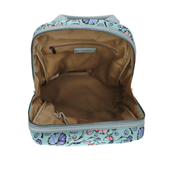 pavers Floral Backpack - Light Blue