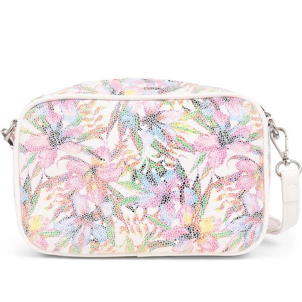 pavers Floral Shoulder Bag - White Multi