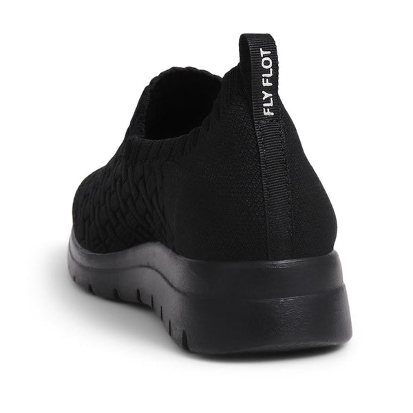 Pavers Fly Flot Slip-On Trainers - Black