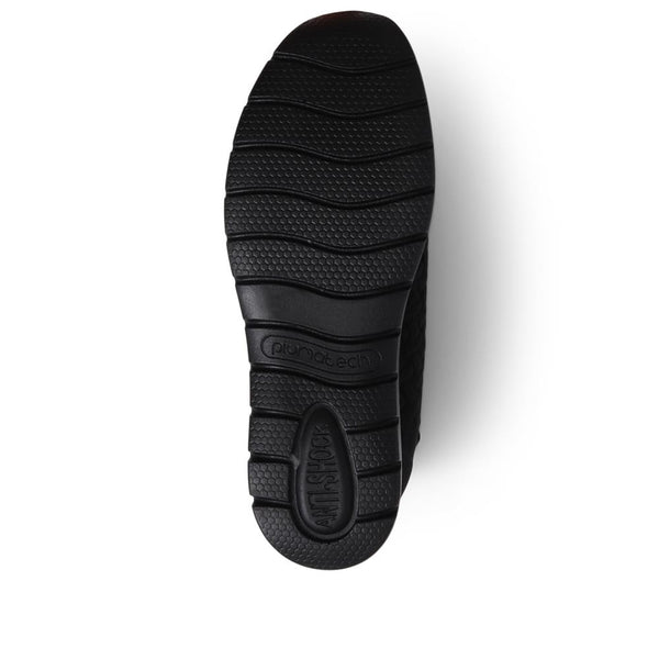 Pavers Fly Flot Slip-On Trainers - Black