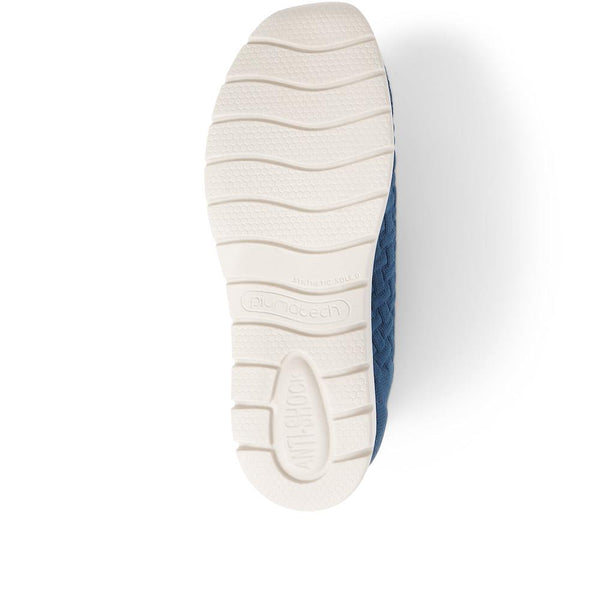 Pavers Fly Flot Slip-On Trainers - Blue