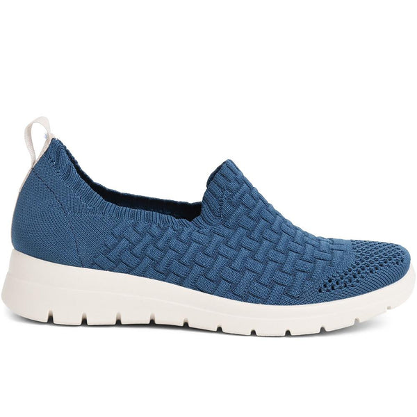 pavers Fly Flot Slip-On Trainers - Blue