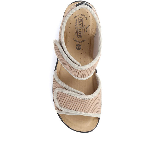 Pavers Fly Flot Touch-Fastening Sandals - Beige
