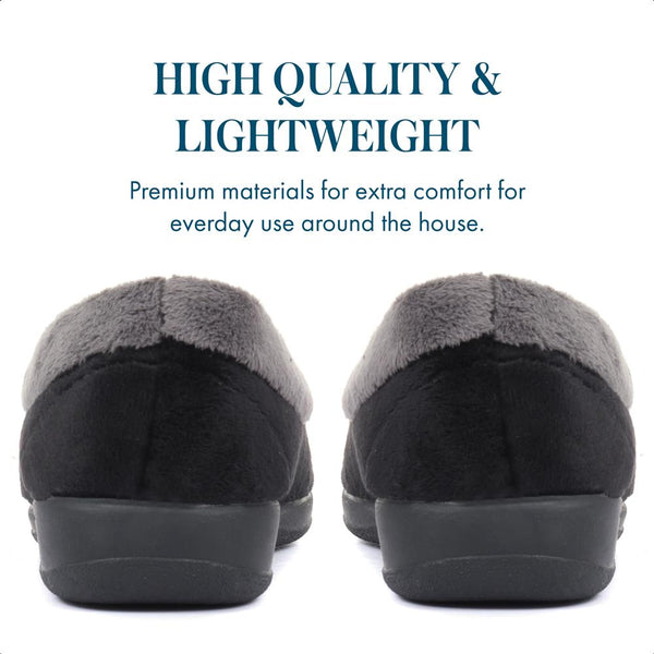 Pavers Full Slipper - Black