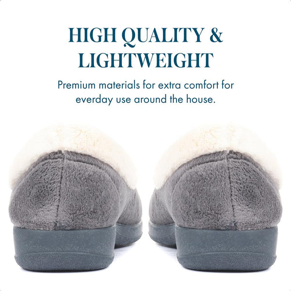 Pavers Full Slipper - Grey