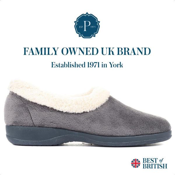 pavers Full Slipper - Grey