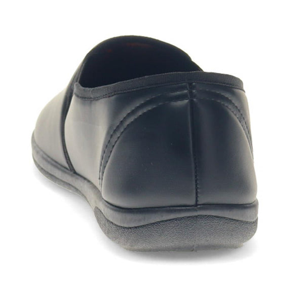 Pavers Full Slippers - Black