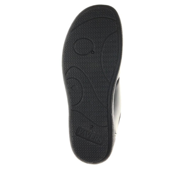 Pavers Full Slippers - Black