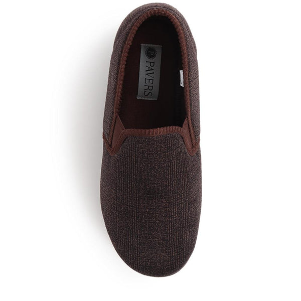 Pavers Full Slippers - Brown