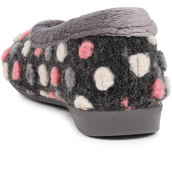 Pavers Full Slippers - Dark Grey Multi