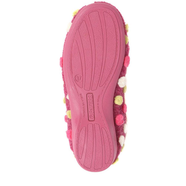 Pavers Full Slippers - Pink Multi