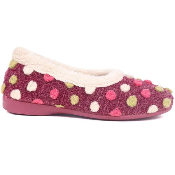 pavers Full Slippers - Pink Multi