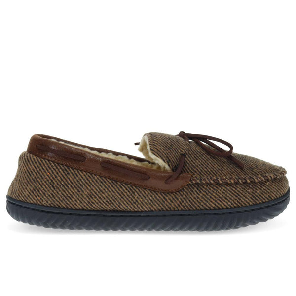 pavers Fur-Lined Slippers - Brown