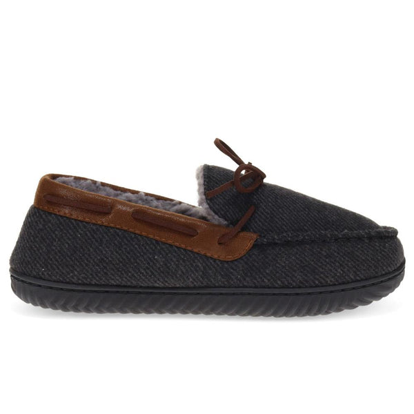 pavers Fur-Lined Slippers - Grey
