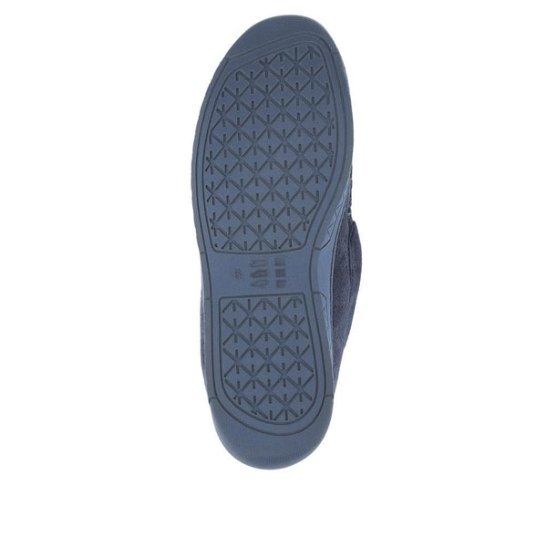 Pavers Fur-Lined Slippers - Navy