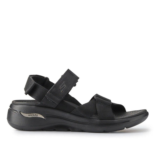 pavers Go Arch Sandals -Attract - Black
