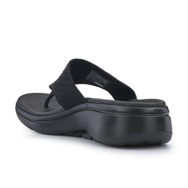 Pavers Go Walk Arch Fit Sandals - Black