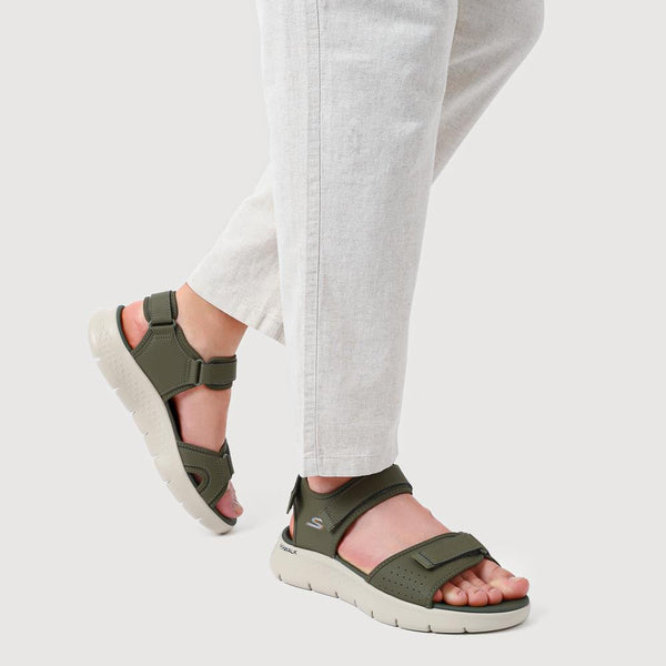 Pavers GO WALK Flex Sandals - Olive