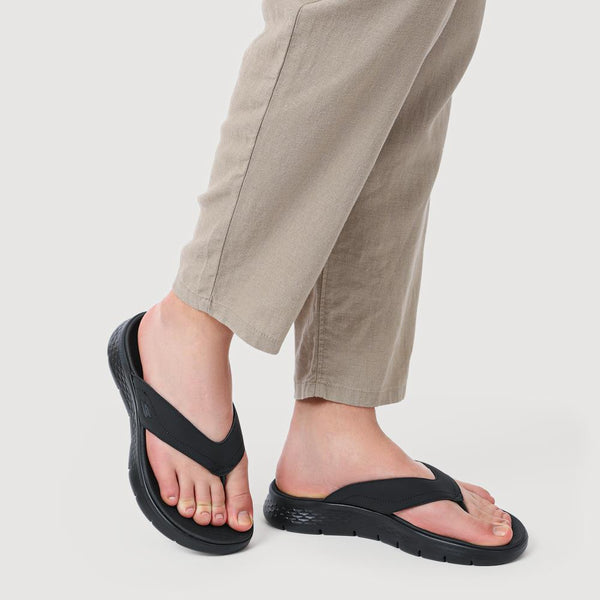 Pavers GO WALK FLEX VALLEJO Flip-Flops - Black