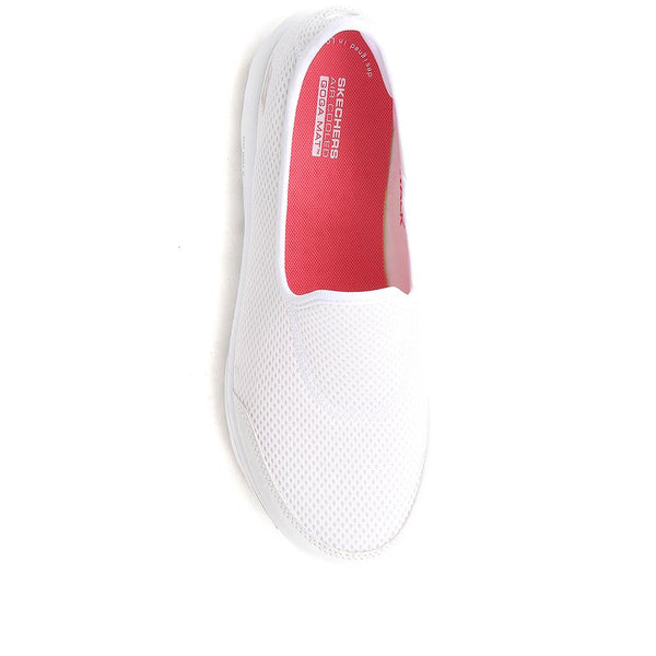 Pavers GOwalk Slip-On Trainers - White