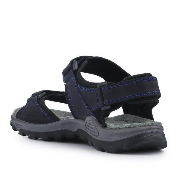 Pavers Grip-Soled Touch-Fasten Sandals - Navy