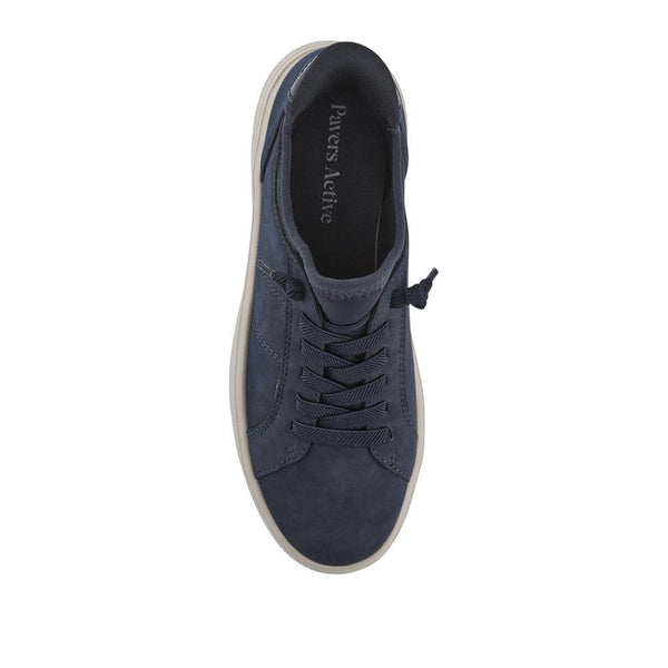Pavers Just Step In Cushioned Chunky Trainers - Navy