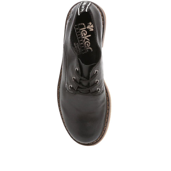 Pavers Lace Up Brogues - Black