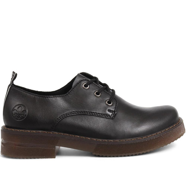 pavers Lace Up Brogues - Black