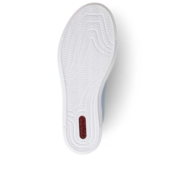 Pavers Lace-Up Casual Trainers - Light Blue