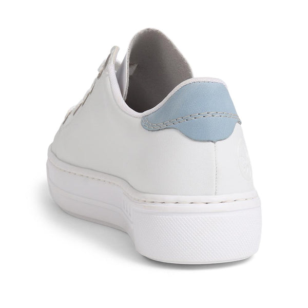 Pavers Lace-Up Casual Trainers - White