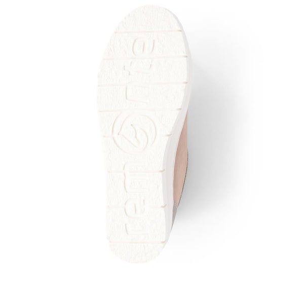 Pavers Lace-Up Leather Trainers - Metallic