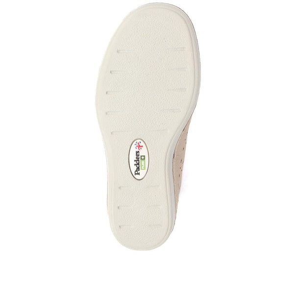 Pavers Lace-Up Sandal - Beige