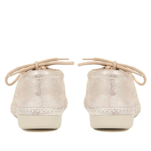 Pavers Lace-Up Sandal - Silver