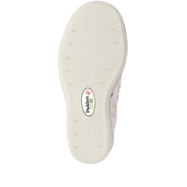 Pavers Lace-Up Sandal - Silver