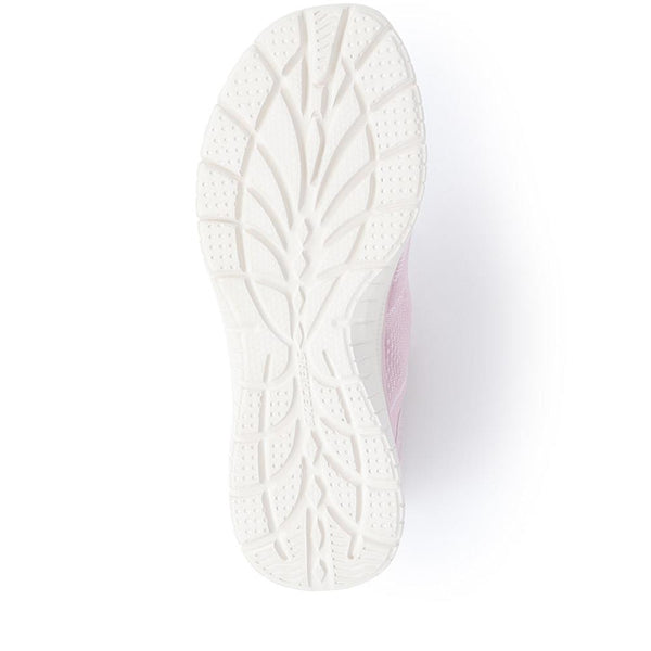 Pavers Lace-Up Skechers Trainers - Lavender