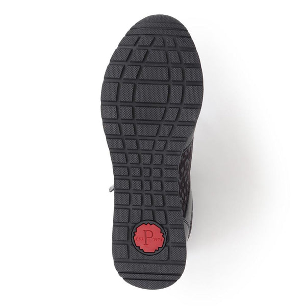 Pavers Lace-Up Trainers - Black Leopard