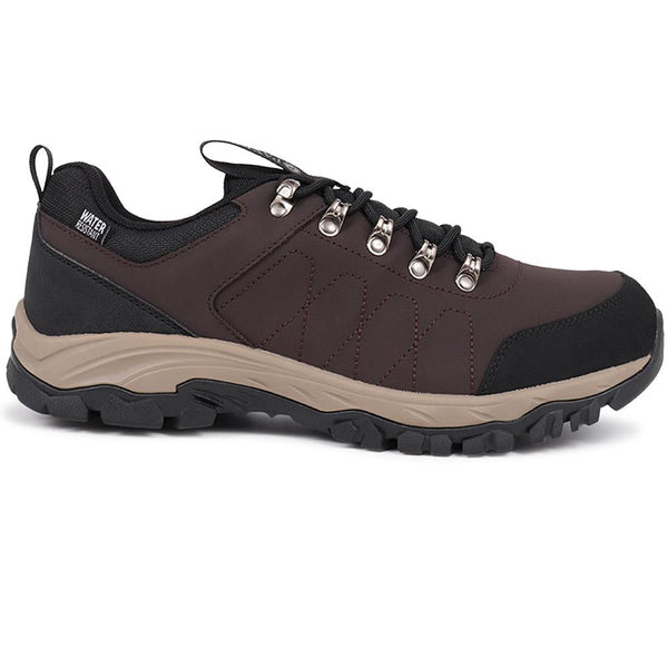 pavers Lace-Up Trainers - Dark Brown