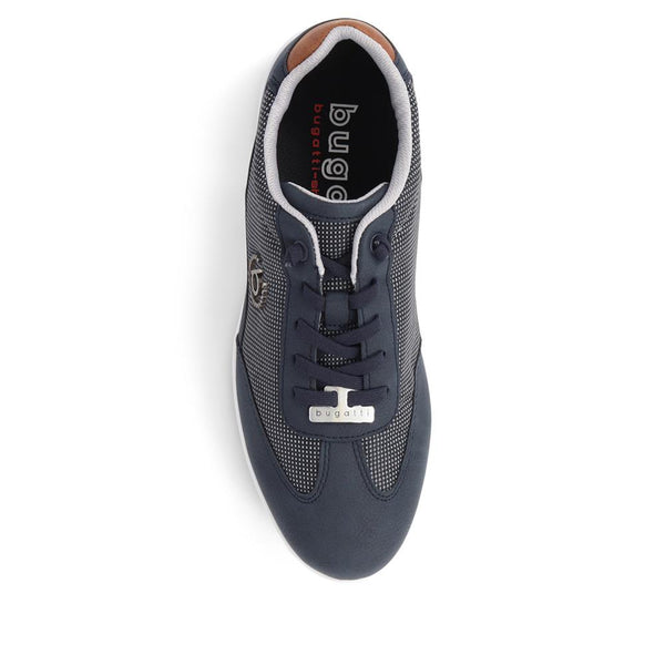 Pavers Lace-Up Trainers - Navy